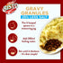 190 (Pack 1) Bisto Reduced Salt Beef Gravy Granules, Great with Beef g Drum