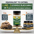 WILD RIVER BLACK GARLIC 100% 4.6 oz Pure American Grown Black Garlic Powder, Wild River, Made in USA, Granulated Coarse