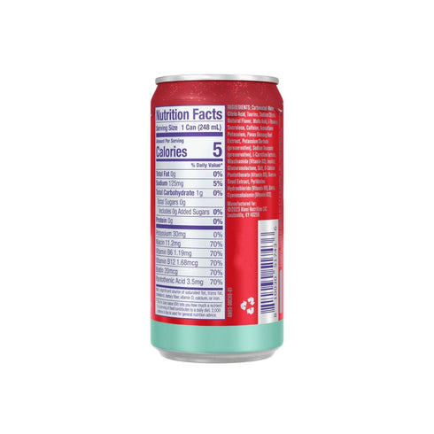 Generic 8.4 oz (Pack 5) New Alani Mini Energy Drinks Cherry Slush, Sugar-Free, Low-Calorie, Energy Boost Drink fl