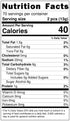 SweetGlob 2 Individually Wrapped Original Crunchy Peanut Butter Candy (Sugar Free Peanut Butter Bar, Pound)