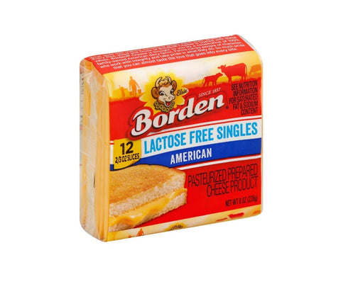 Generic Borden Lactose Free American Singles 8 Oz (Pack of 3)
