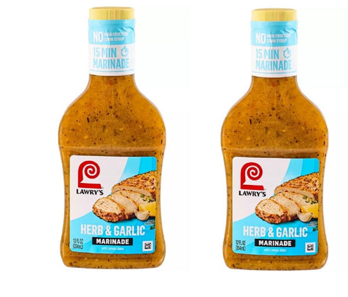Lawry's Marinades 12oz - 2 bottles (Herb & Garlic)