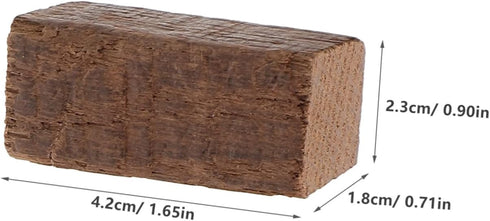 Pack GLEAVI Red Wine Brewing Wood Chips Random Shape Oak Wood for Home Wine Making Enhance Flavor Aroma