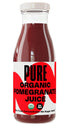 8.4 (Pack 12), Pure Pomegranate Juice, Ounce Bottle of Cold Pressed Organic Juice, Non-GMO, No Sugar Added, Not from