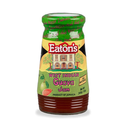 Eaton's Guava Jam - All-Natural Jamaican Guava Jam, for Bagels, Biscuits, Crackers,