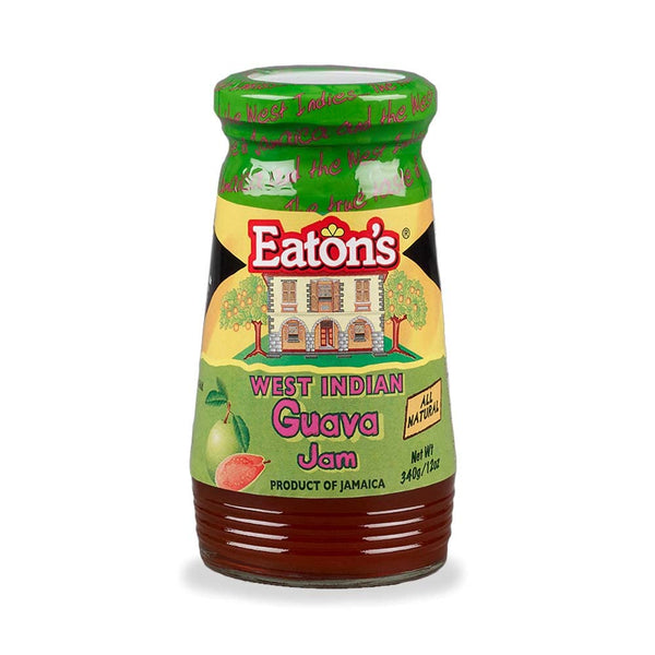 Eaton's Guava Jam - All-Natural Jamaican Guava Jam, for Bagels, Biscuits, Crackers,
