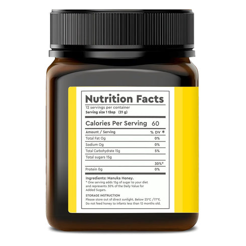 514+ 8.8oz /250 Manuka honey MGO | New Zealand Honey | High grade |Monofloral honey gram