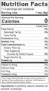 1:1 0 0 (2.5 lbs 40 oz) So Nourished Powdered Erythritol Sweetener - Sugar Substitute, Keto - Calorie, Net Carb