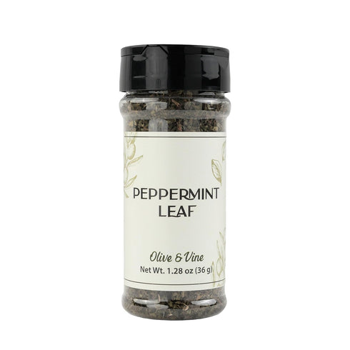 Olive & Vine Peppermint Leaf, Refreshing Flavor, For Tea & Desserts, Rich
