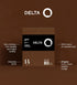 14 Pack, 80 Delta Q EpiQ Espresso Capsules for Delta Q Machines, Intensity Coffee Pods with Roasted Nut Notes, XXL Pods
