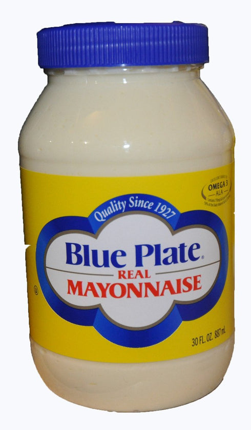 Blue Plat e Mayonnaise 30 Oz Jar