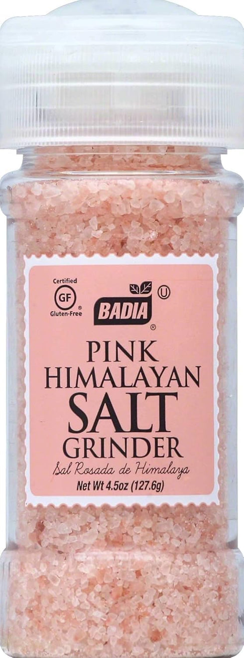Badia Pink Himalayan Salt, 4.5 Ounce - 8 per case.