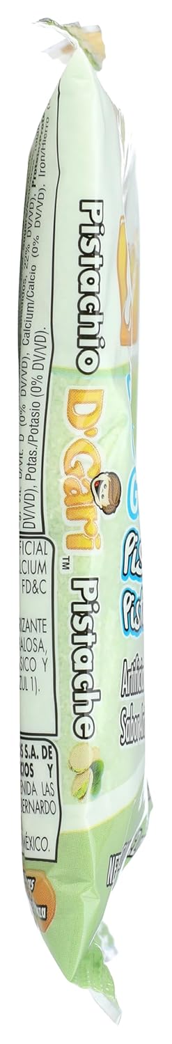 D'Gari 4.2 OZ 0735257013221 D GARI PISTACHIO GELATIN MIX REGULAR SUGAR LEVEL PLASTIC BAG
