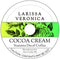 Larissa Veronica Cocoa Cream Sumatra Decaf Coffee (Single Serve K-Cup Pods) (Gourmet, Naturally Flavored,