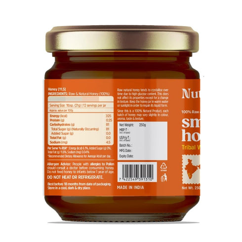 Generic 8.81oz (250g) Small Bee Honey Pure and Natural