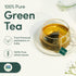 Pack (36 6 VAHDAM, Green Tea Variety Sampler Assortment Pyramid Tea Bags, Flavor) | Non-GMO Project Verified Himalayan