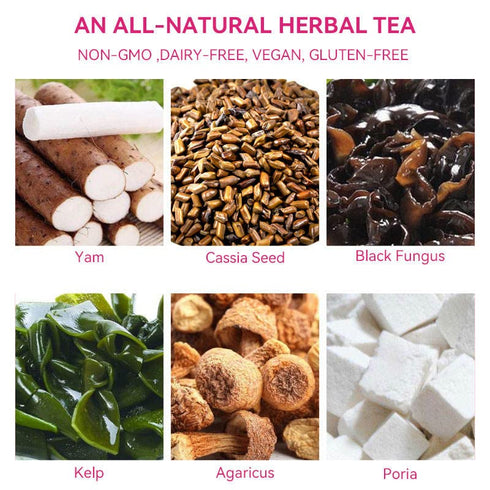 20 Hiherbs Natural Fertility Tea, for Women Fibroids Shrink Treatment, to Boost Fertility, tea bags Balance Hormone