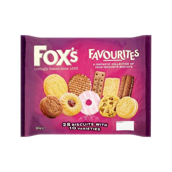 Fox's Favourites Assortment Biscuits - 365g - Pack of 3