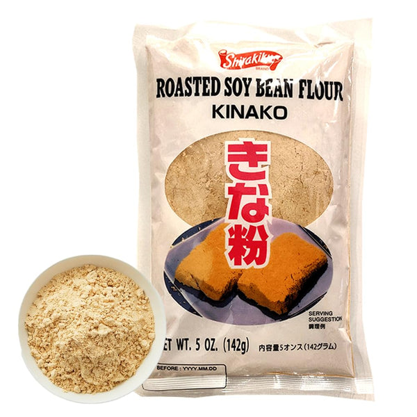 Kinako Japanese Roasted Soybean Flour 142g Shirakiku Soybean Powder