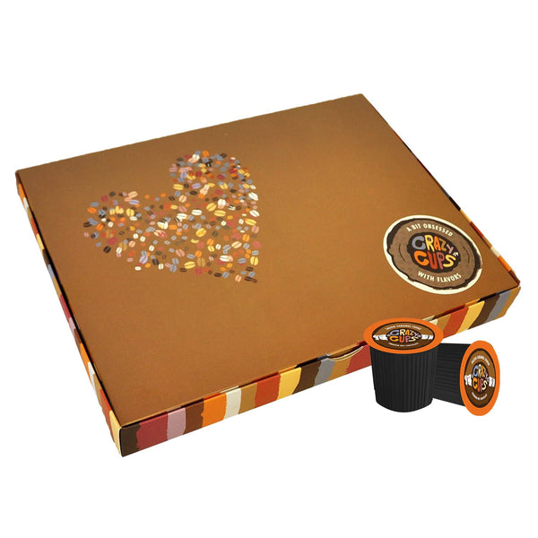 Crazy Cups Deluxe Holiday Hot Chocolate Gift Set, Assorted Flavored Hot Chocolates