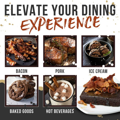 16.4 Oz Lane's Chocolate Sea-Salt Caramel Seasoning, All-Natural Sea Salt Caramel Chocolate Seasoning for Cake, Hot