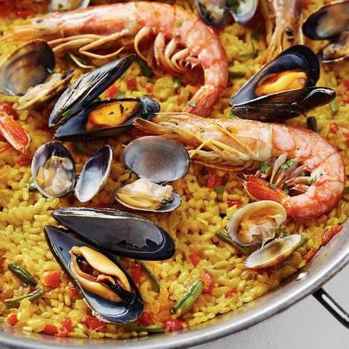 470g (16.58oz). 4 Carmencita. Seafood Paella Kit with Saffron. servings.