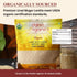 2lb Darsa Organics Urad Dal Split Without Skin (Urad Mogar) USDA Organic White Matpe Split Lentils | Non-GMO