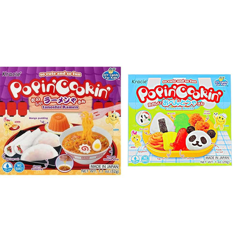 Popin' Cookin' Kracie Popin Cooking DIY Candy Making Kit Bundle - Ramen (1.1 Ounce)