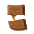 1 1/2 50 AWAKE Caffeinated Chocolate Bites, Caramel Chocolate Energy Snack, Bite Equals Cup of Coffee, Bites
