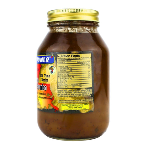 32oz (3) Cajun Power Makin' Chicken Gumbo, Jar Authentic Louisiana Recipe, Rich and Flavorful, Perfect for Chicken