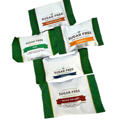 Bulk-1 lb Lovers(16 oz) Sugar Free Gourmet Chocolates Assorted Deliciously Crafted for a Guilt-Free Indulgence Made