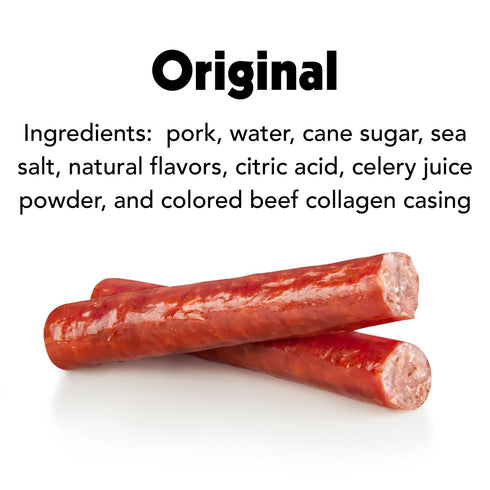 Pack 3 3 Count Big Fork Craft Pork Snack Sticks Variety Flavors to Try (Original, Maple & Pepper, Thai Green Curry) |