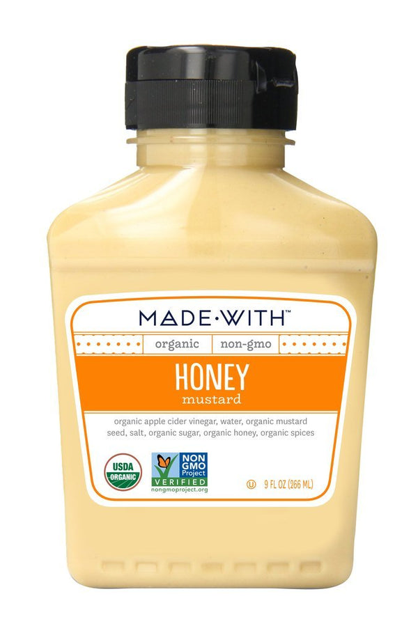 MadeWith Made With Organic Mustard Honey, 9 Ounce