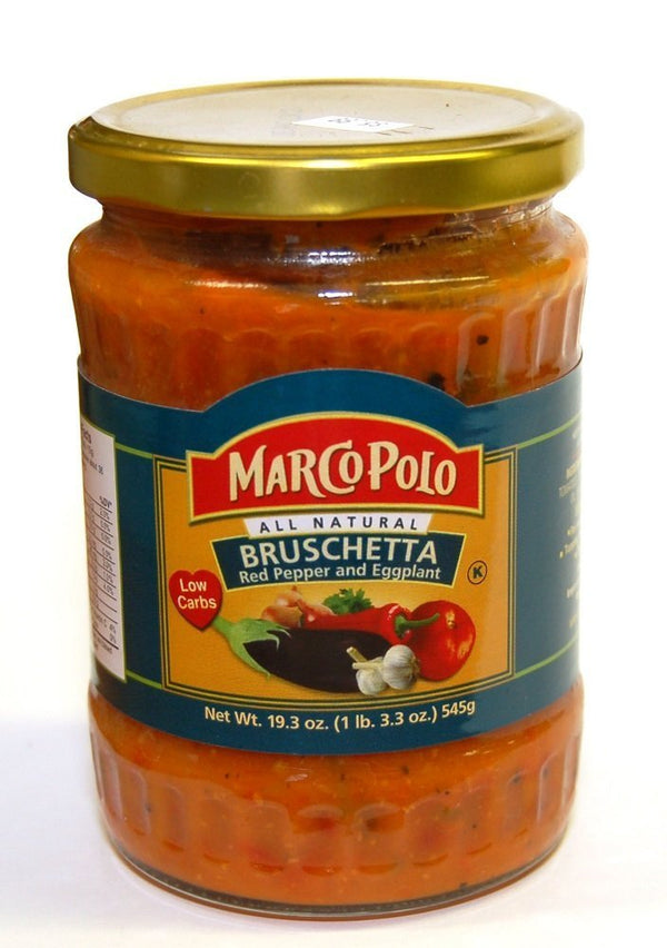 Marc O'Polo Bruschetta, Red Pepper and Eggplant Spread (marco polo) 19.3oz