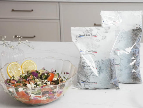 14.5 Oz Straight from France Genuinely French, Non GMO Certified French Green Lentils, All Natural Dry Lentils, Rich