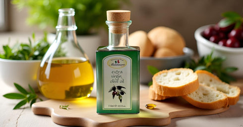 3 (101 oz) Montinaro Italian Extra Virgin Olive Oil Liter fl Tin Cold-Pressed EVOO from Puglia, Italy Coratina