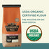 5 lbs Fairhaven Mill Organic Oat Flour - Naturally Gluten-Free - USDA Organic Certified and Whole Grain - Perfect