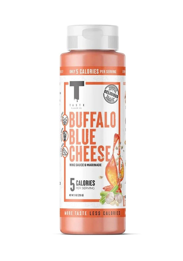 Taste Flavor Co. Wing Sauce and Marinade, Great Tasting, Keto Friendly, Low-Calorie