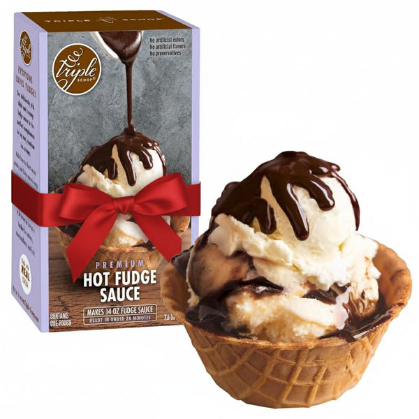 Premium Hot Fudge Sauce Kit. Make Your Own Decadent, Rich and Giftable