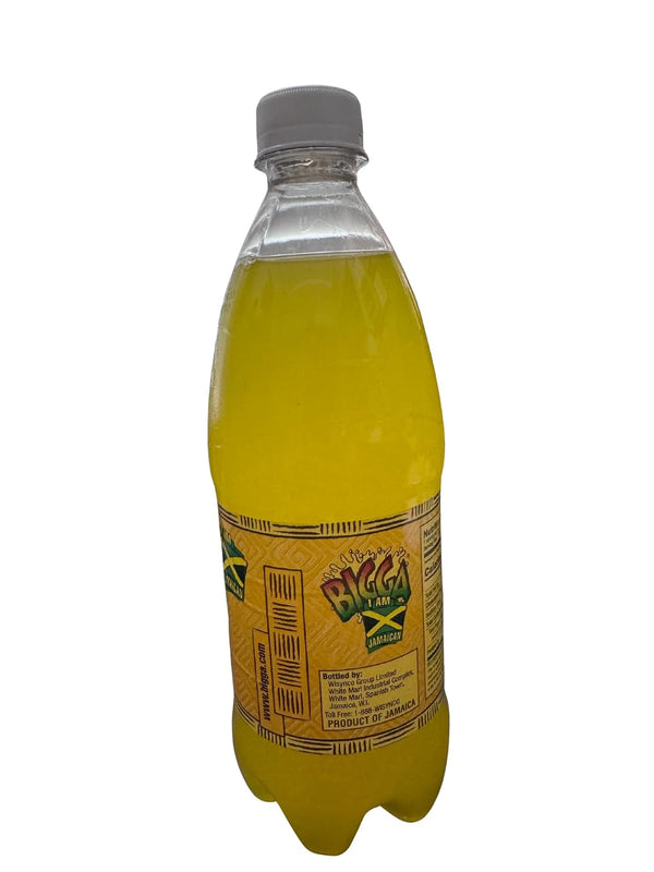 Generic 20oz, 6 Pack Jamaican Bigga Soda Soft Drink (Pineapple)