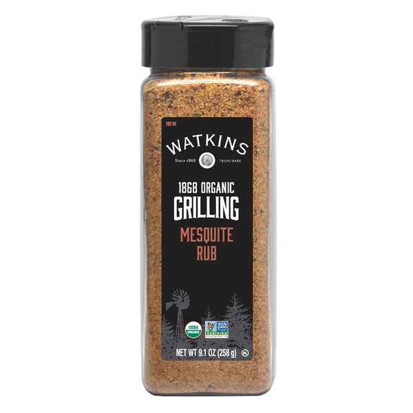 Watkin's Organic Grilling Mesquite Rub, 9.1 oz