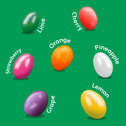 GEEOOLLAH 2 LB Bulk Classic Jelly Beans Candy Bag - Assorted Fruity Flavors Chewy Candies for Candy Buffets, Parties
