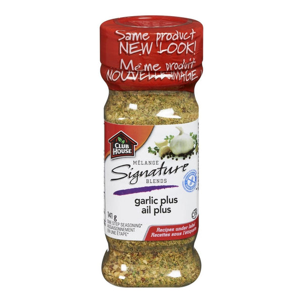 Club House , Signature Blend, Garlic Plus, 141g/5oz. Seasoning