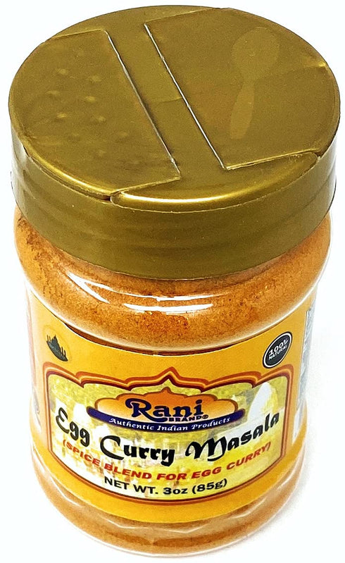 Rani Egg Curry Masala Indian 21-Spice Blend, 3oz (85g) PET Jar with Shaker Top, All Natural, Vegan, Gluten Friendly