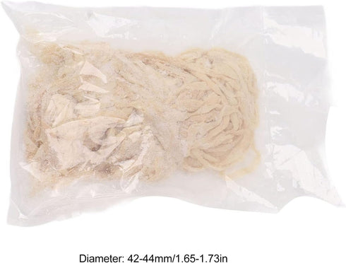 Xcello 42 44mm Sausage Casings, to Edible Salted Sausage Casings for Making Bratwurst Bockwurs and Italian Sausages