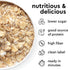 Pack 12 Pack Mylk Labs Variety Protein Oatmeal Cups, Whole Grain, Low Sugar, High Fiber Healthy Breakfast, Quick