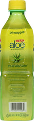 16.9 Oz (Pack 8) Iberia Aloe Vera Juice Drink with Pure Aloe Pulp, Pineapple, Fl