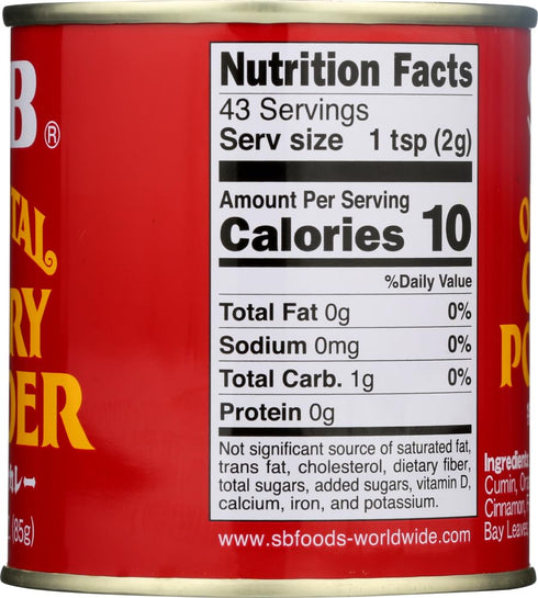 S & B 3 oz SET 2 S&B Curry Powder, Oriental,