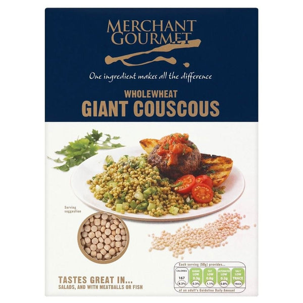 Merchant Gourmet Wholewheat Giant Couscous (300g) - Pack of 2