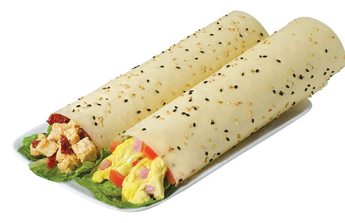 Norigami -6 (4 Packs) Egg Wraps Pea Protein - High Protein,Low Carb,Vegetarian Thin Healthy Wrap for Sandwiches-Ready